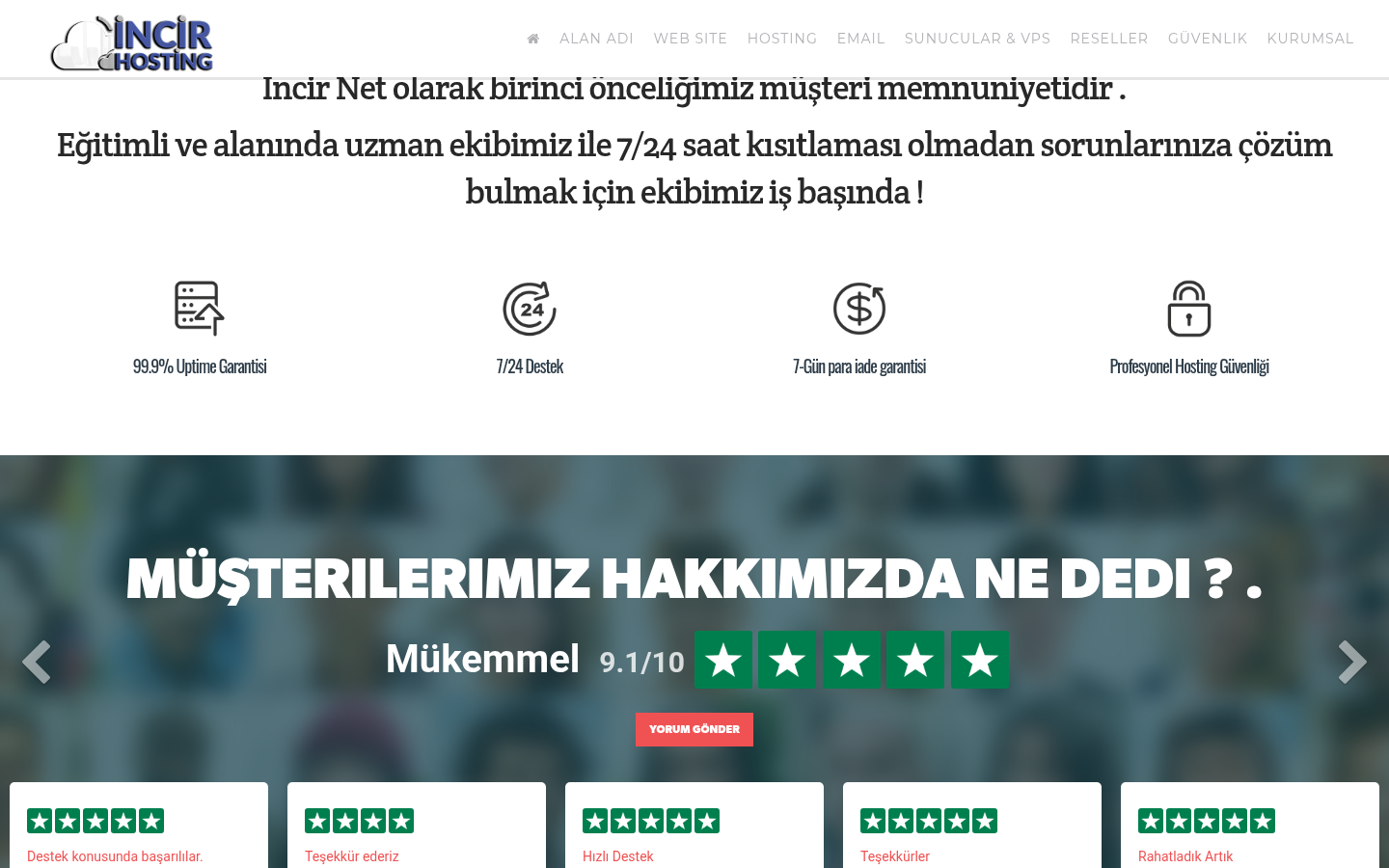 incir.hosting — features